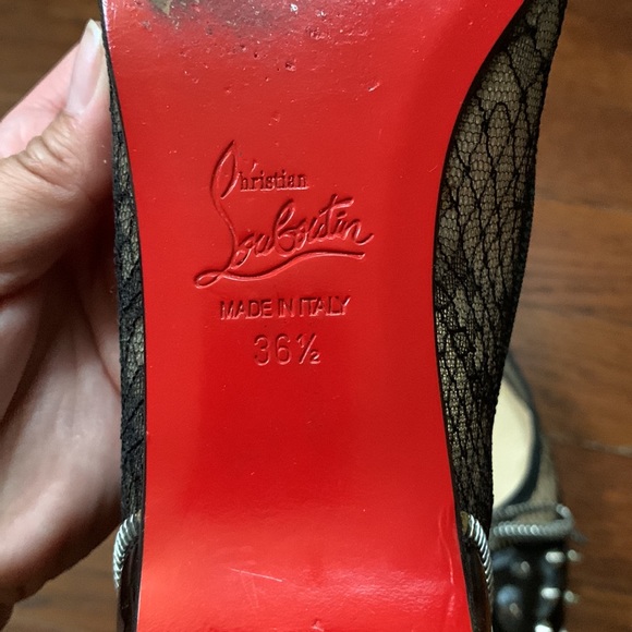 Christian louboutin laced spiked flat - Picture 3 of 6